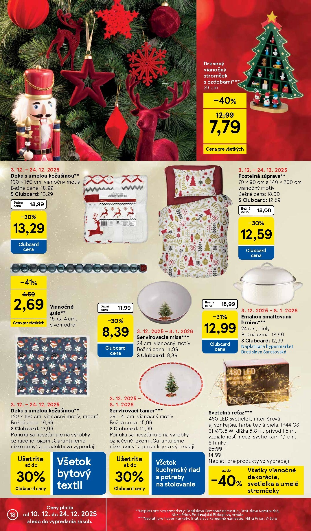 tesco - Leták Tesco platný od 17.12. do 24.12. - page: 18