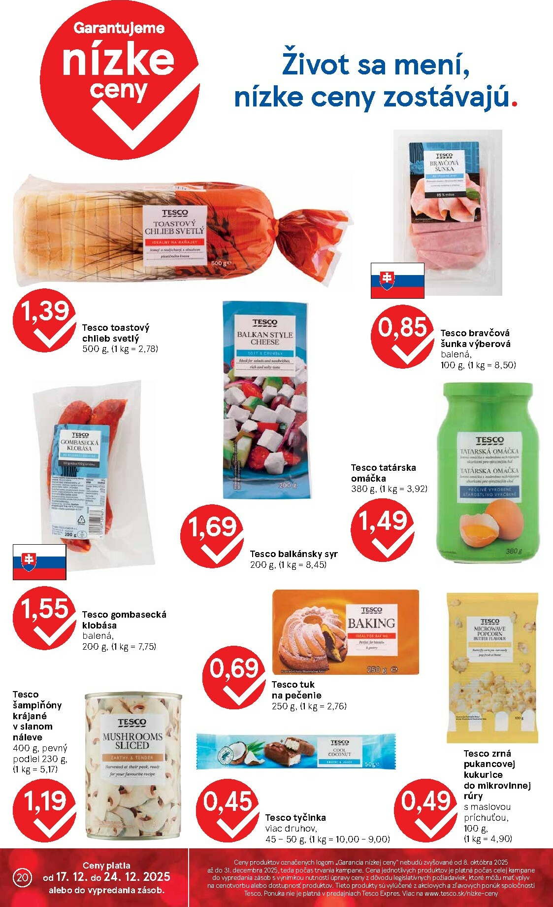 tesco - Leták Tesco platný od 17.12. do 24.12. - page: 20