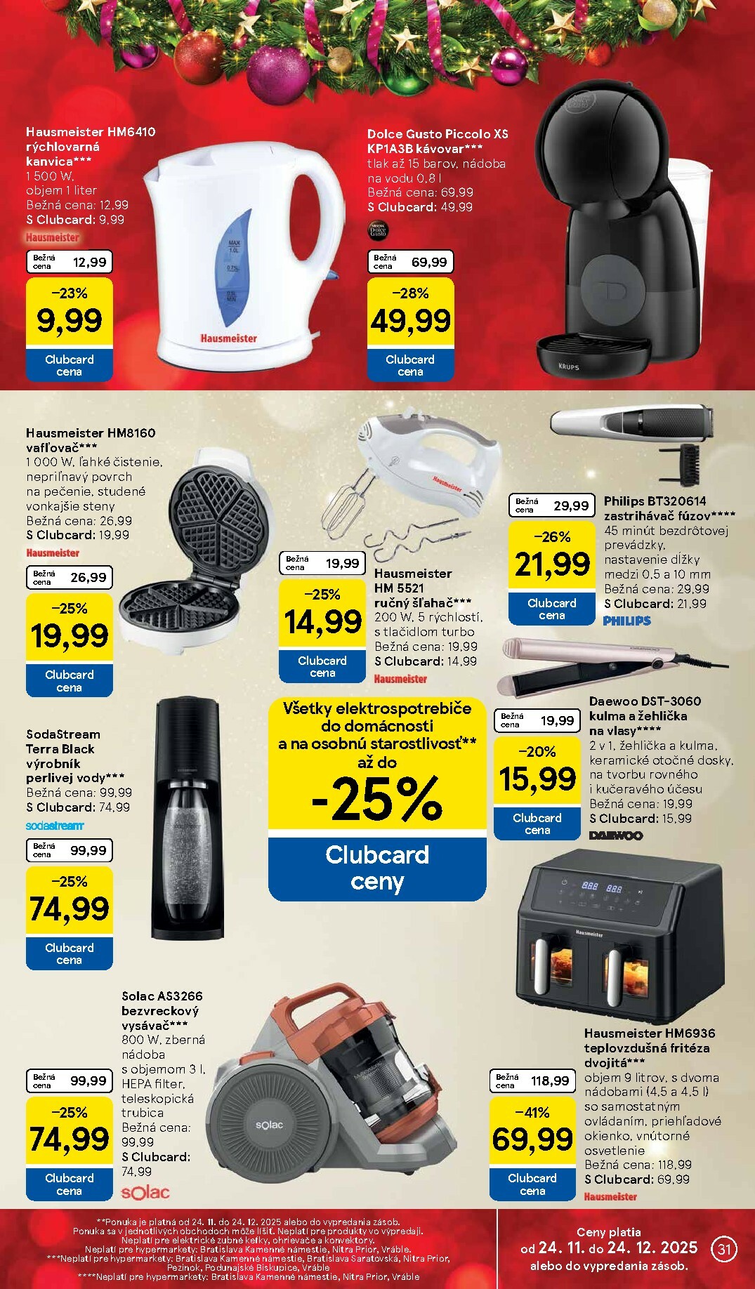 tesco - Leták Tesco platný od 17.12. do 24.12. - page: 31