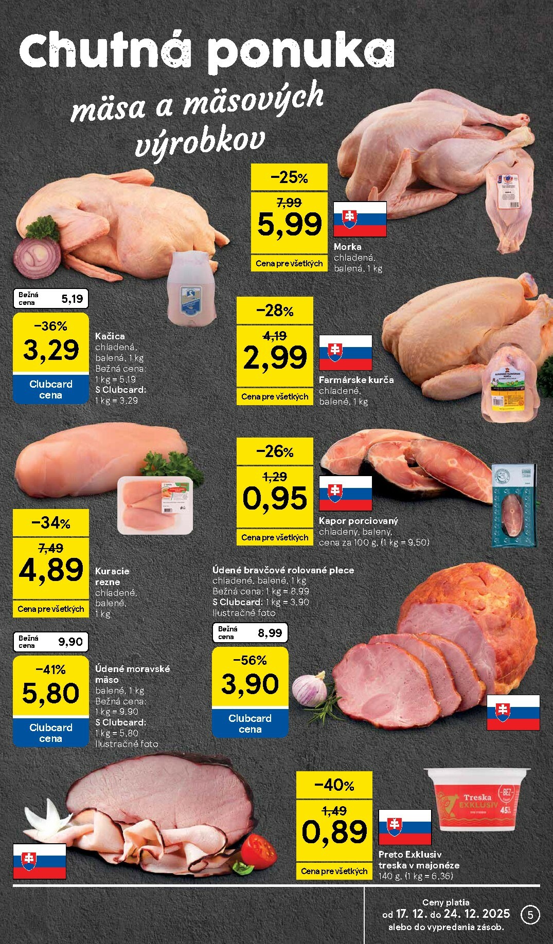 tesco - Leták Tesco platný od 17.12. do 24.12. - page: 5