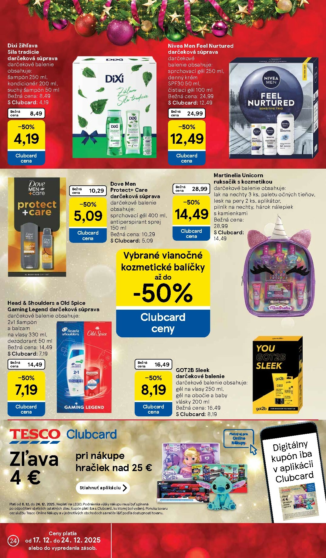 tesco - Leták Tesco supermarket platný od 17.12. do 24.12. - page: 24