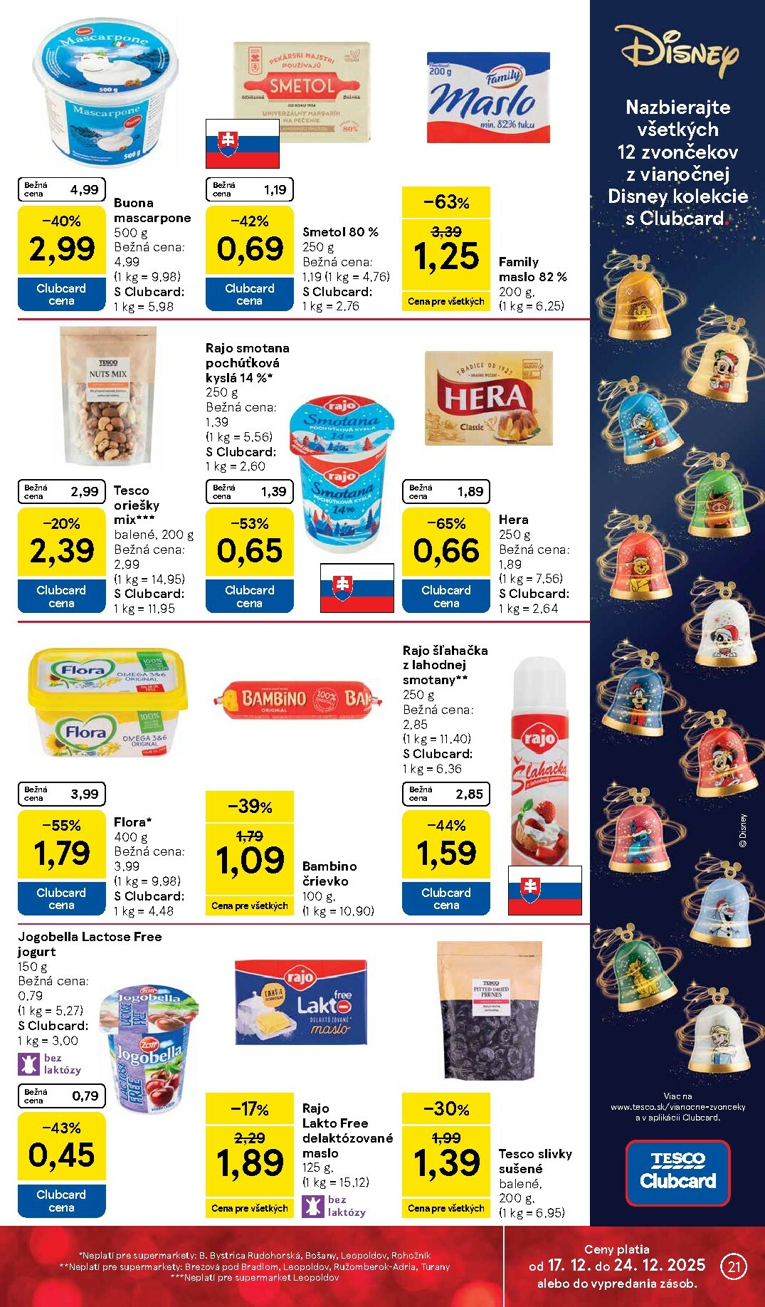 tesco - Leták Tesco supermarket platný od 17.12. do 24.12. - page: 21