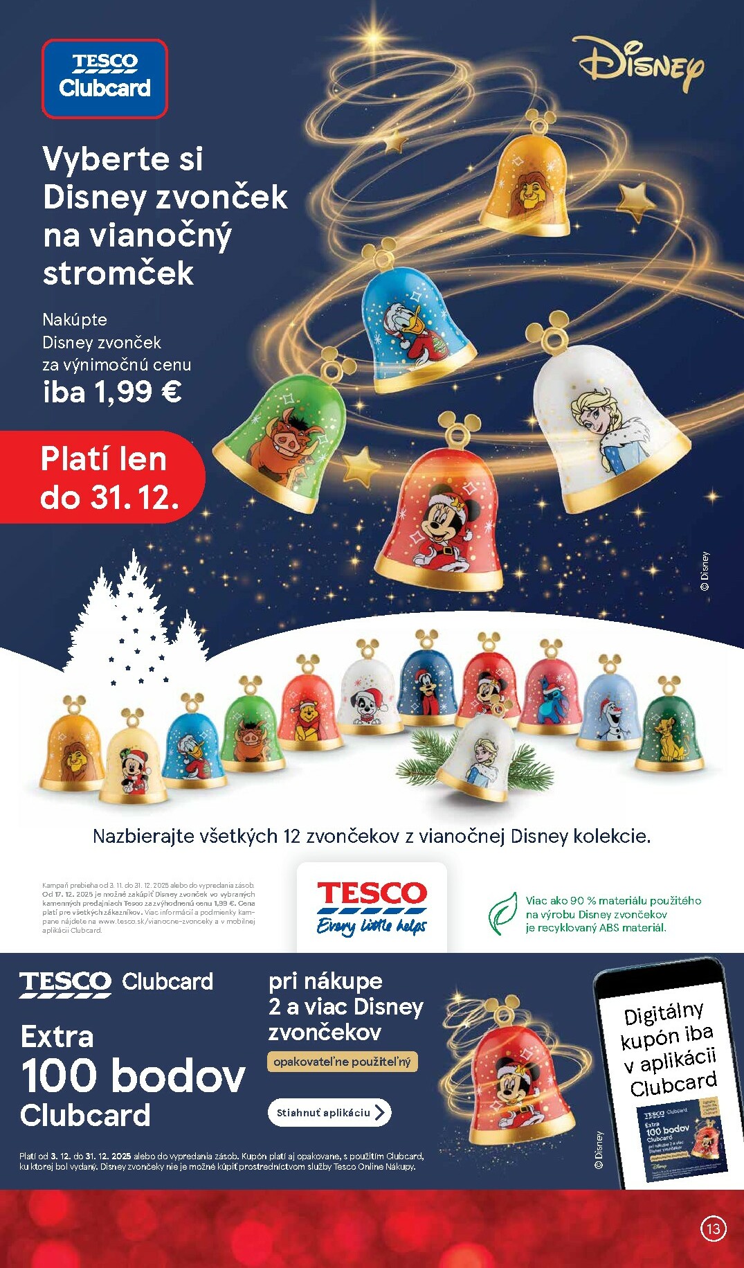 tesco - Leták Tesco supermarket platný od 17.12. do 24.12. - page: 13