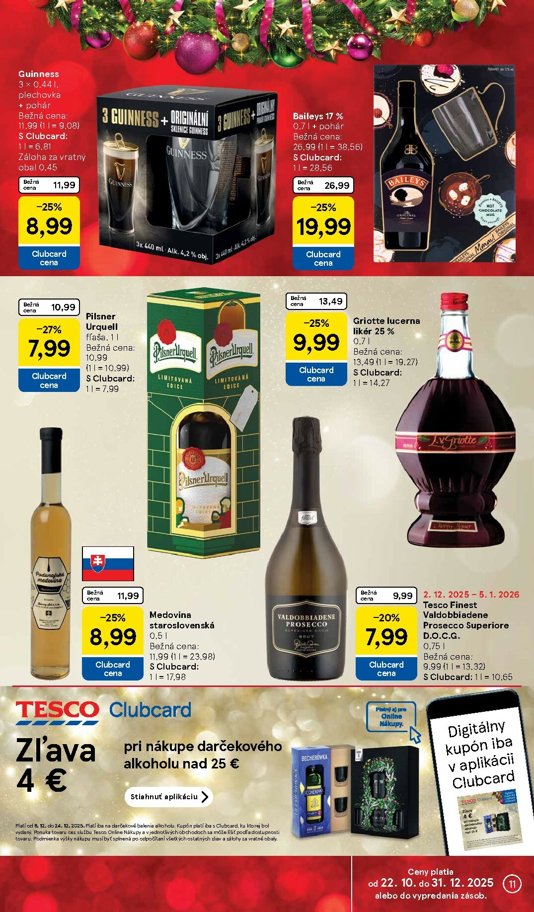 tesco - Leták Tesco supermarket platný od 17.12. do 24.12. - page: 11