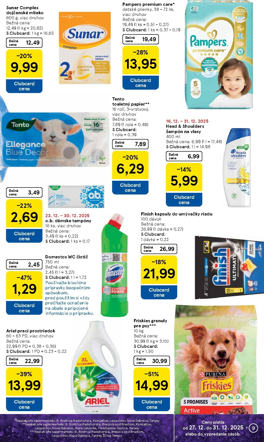 tesco - Leták Tesco supermarket platný od 27.12. do 31.12. - page: 9