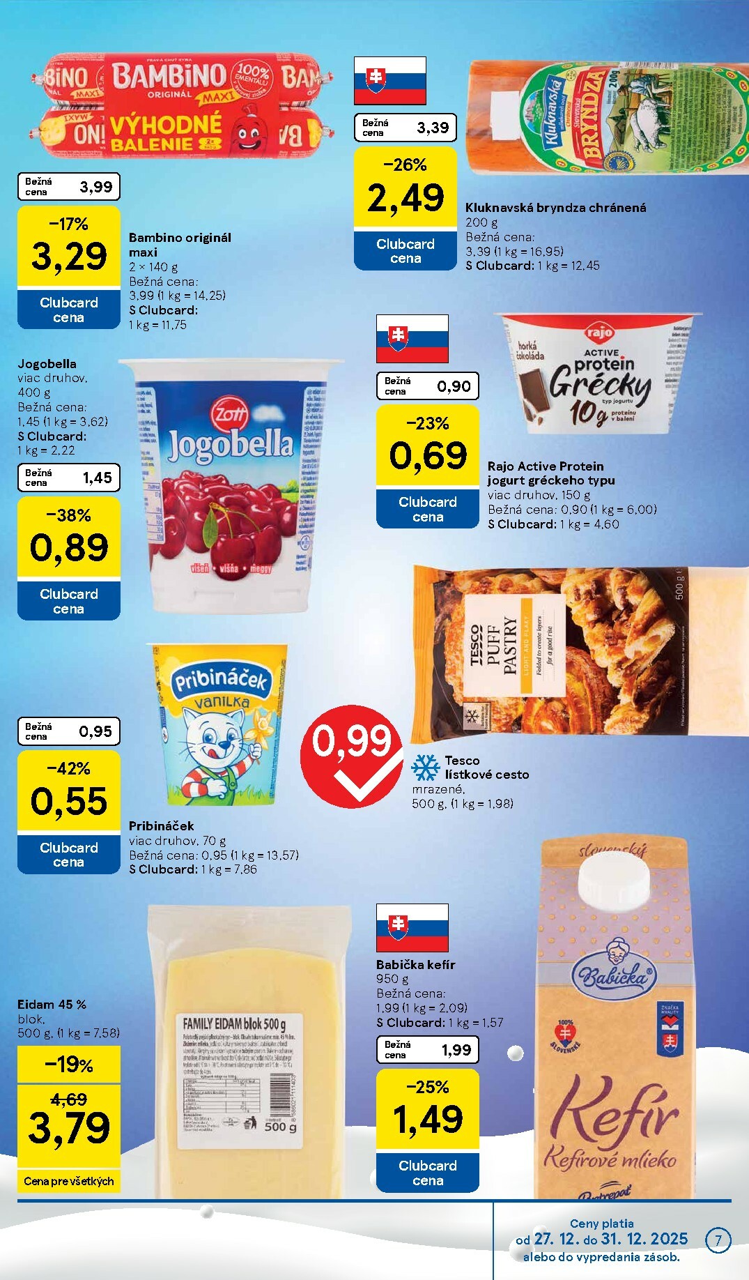 tesco - Leták Tesco platný od 27.12. do 31.12. - page: 7