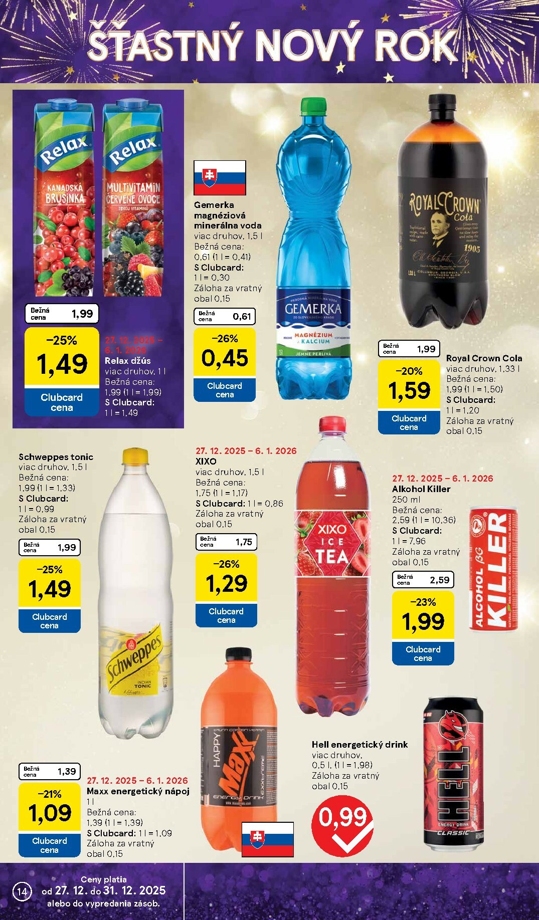 tesco - Leták Tesco platný od 27.12. do 31.12. - page: 14