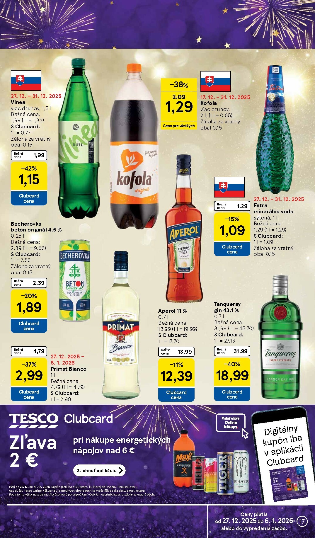 tesco - Leták Tesco platný od 27.12. do 31.12. - page: 17