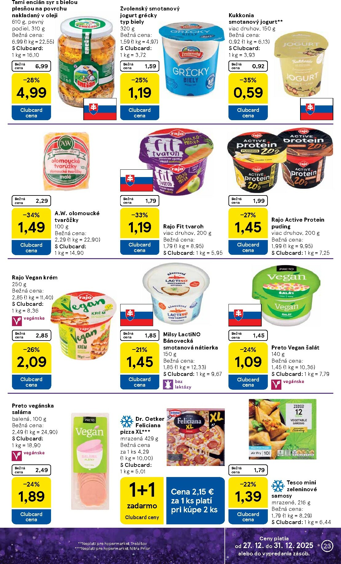 tesco - Leták Tesco platný od 27.12. do 31.12. - page: 23