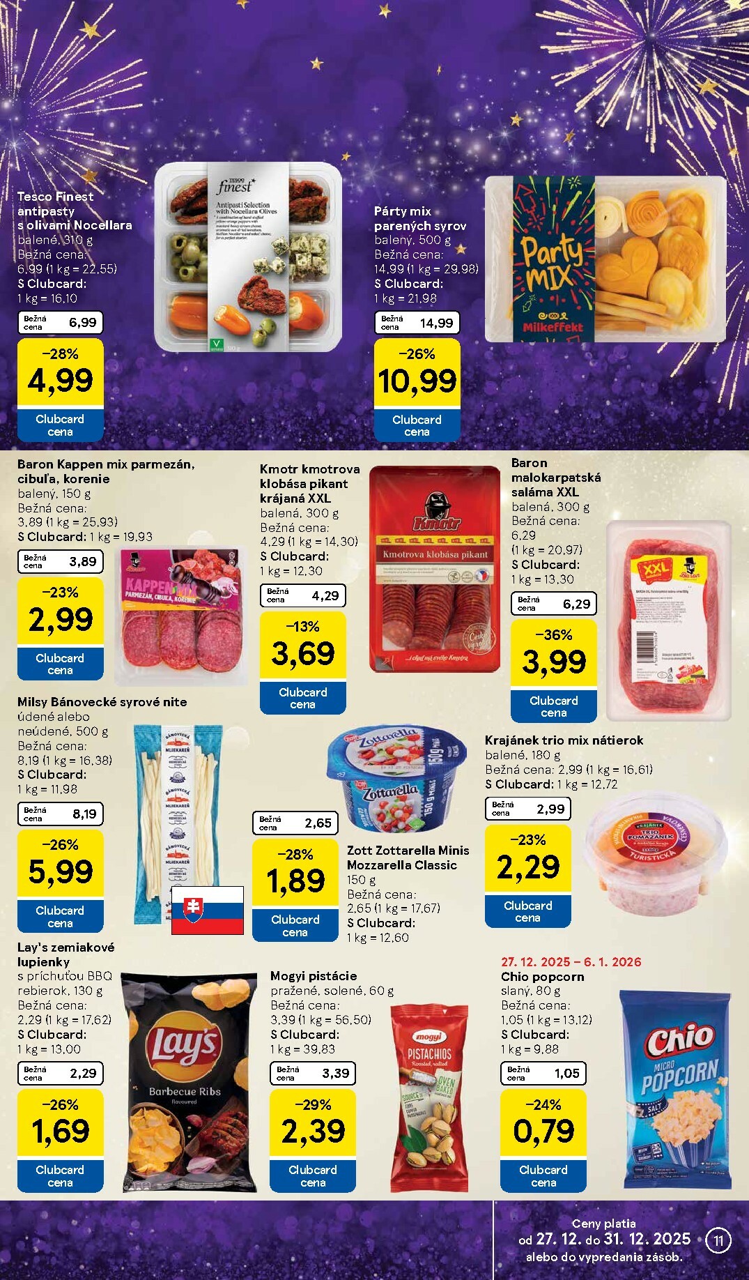 tesco - Leták Tesco platný od 27.12. do 31.12. - page: 11