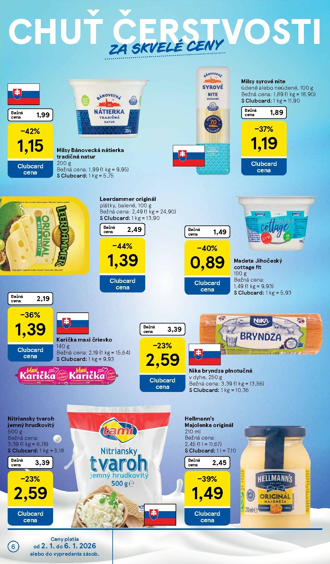 tesco - Leták Tesco platný od 02.01. do 06.01. - page: 6