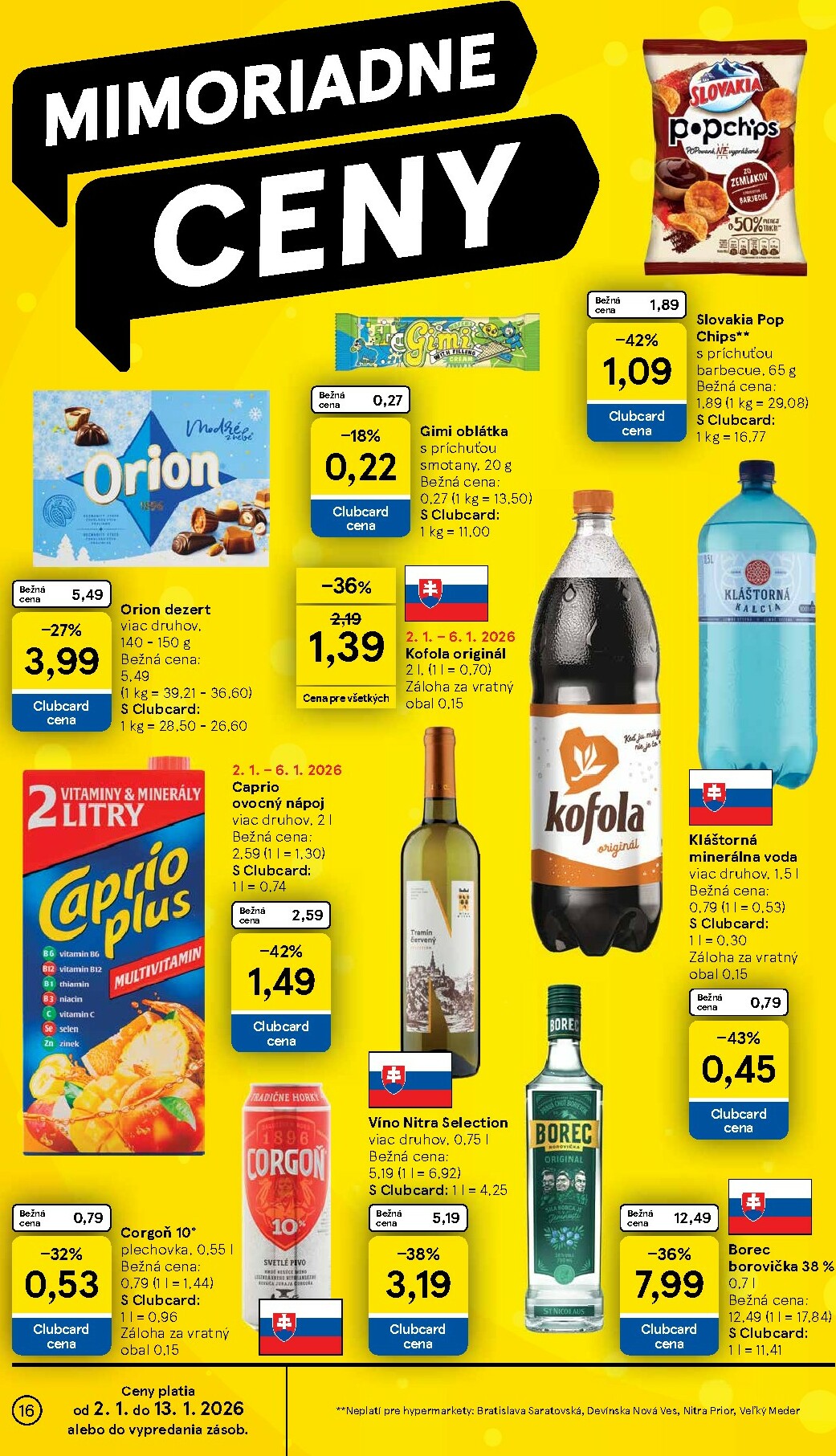 tesco - Leták Tesco platný od 02.01. do 06.01. - page: 16