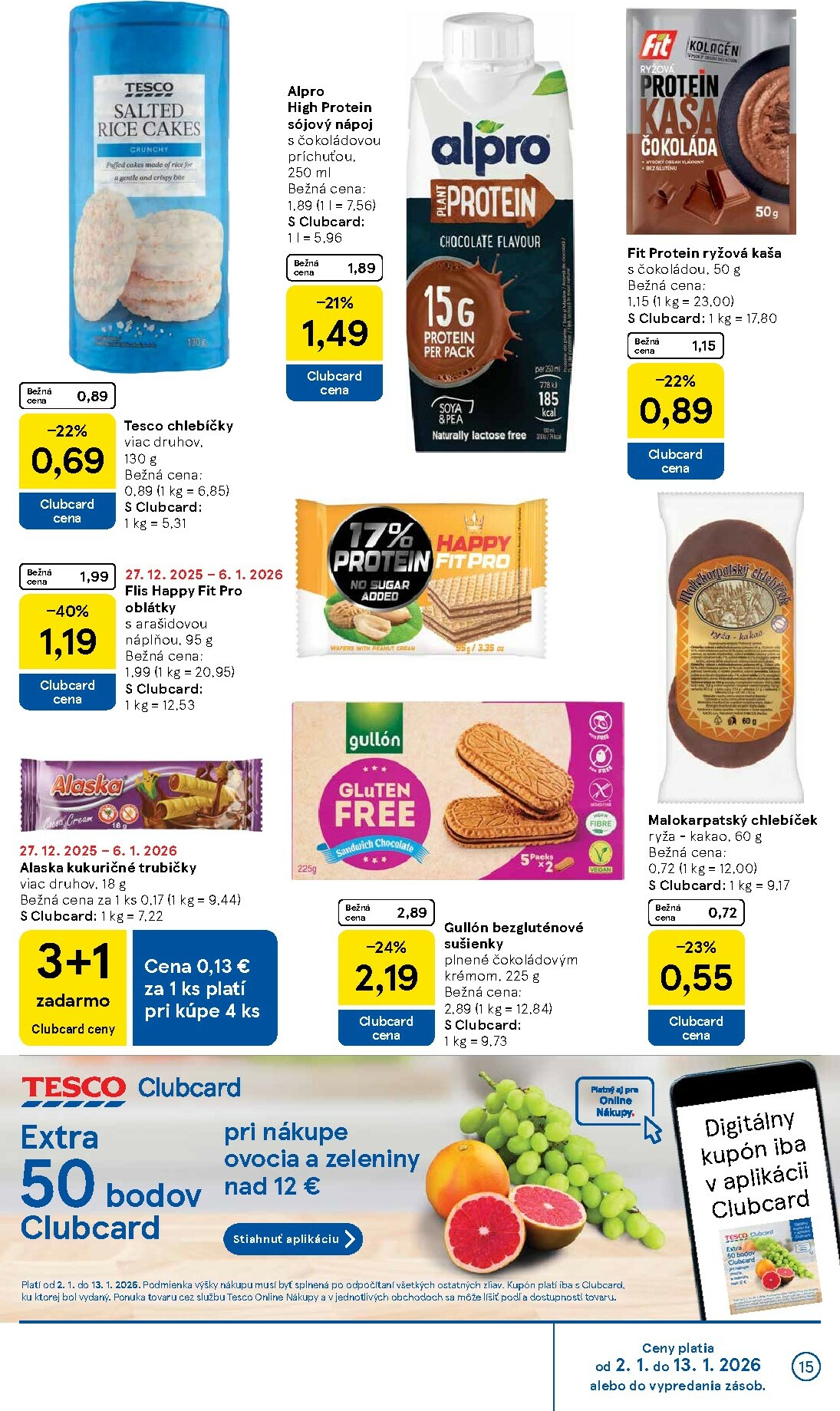 tesco - Leták Tesco supermarket platný od 02.01. do 06.01. - page: 15