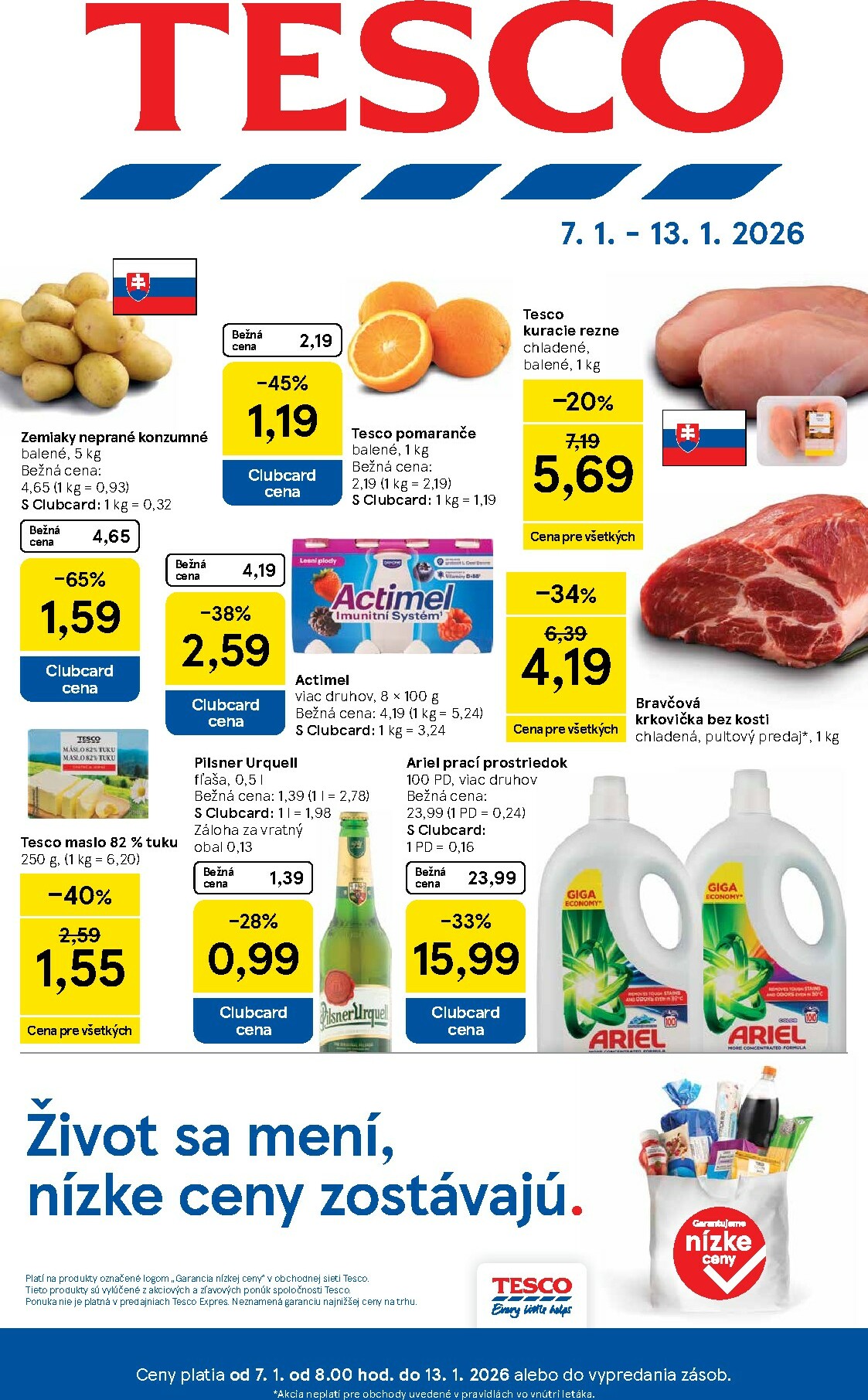 tesco - Leták Tesco platný od 07.01. do 13.01.