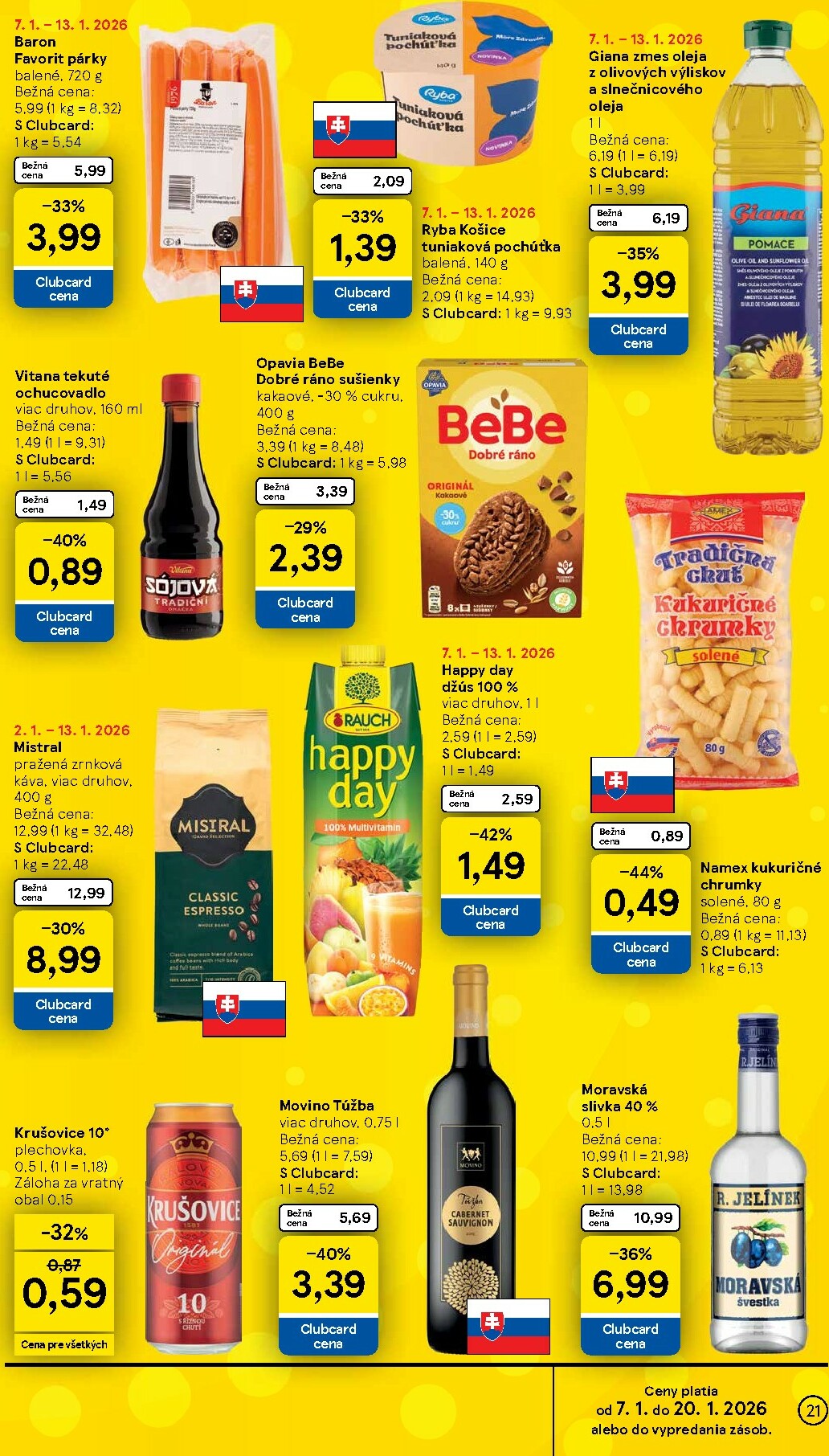 tesco - Leták Tesco platný od 07.01. do 13.01. - page: 21