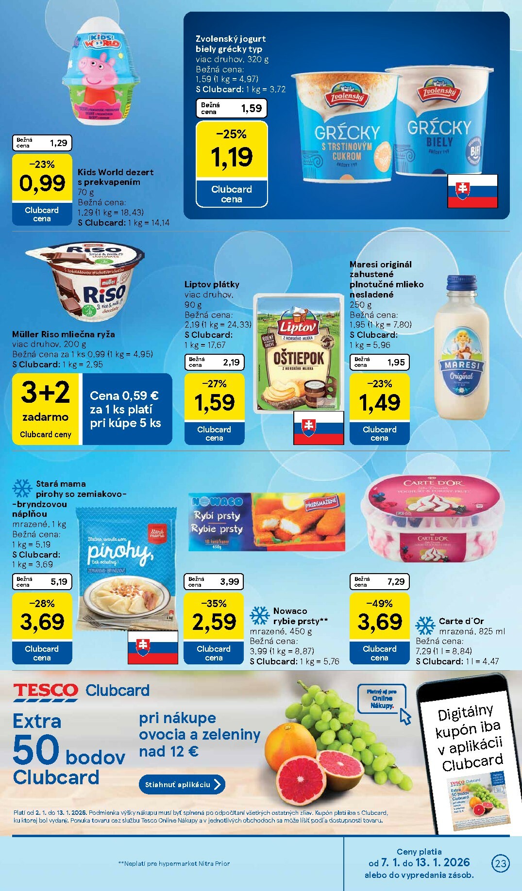 tesco - Leták Tesco platný od 07.01. do 13.01. - page: 23