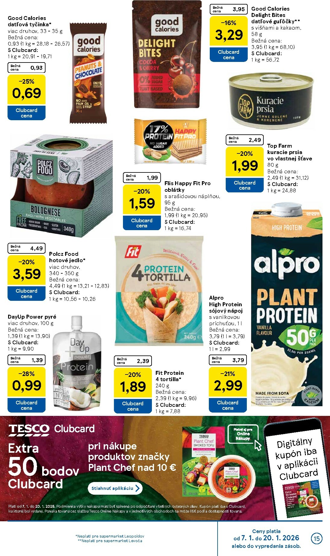 tesco - Leták Tesco supermarket platný od 07.01. do 13.01. - page: 15