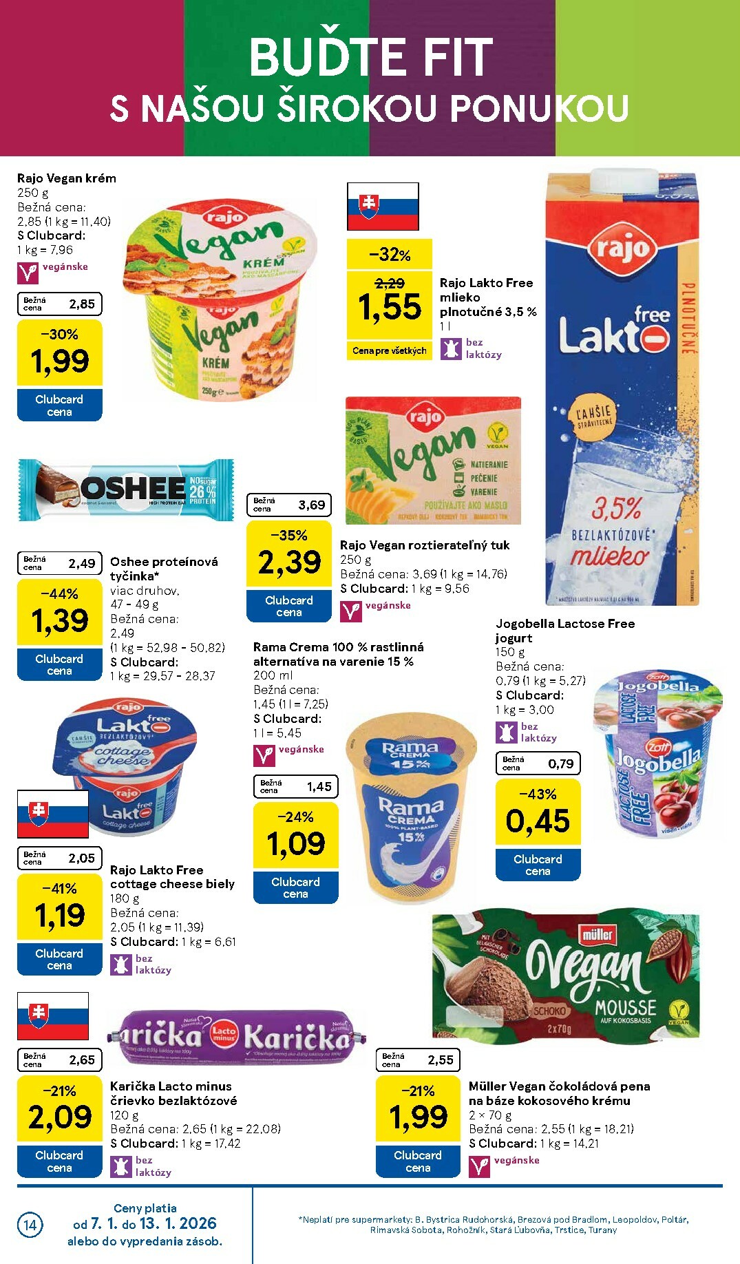 tesco - Leták Tesco supermarket platný od 07.01. do 13.01. - page: 14