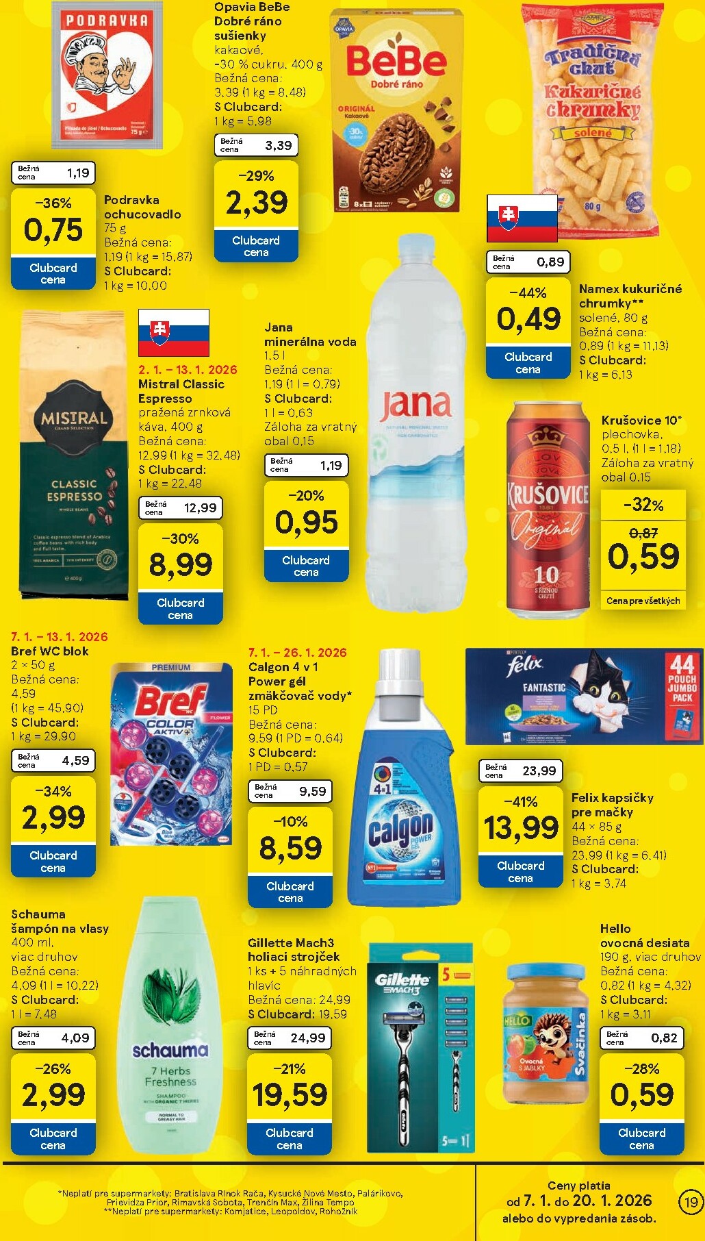 tesco - Leták Tesco supermarket platný od 07.01. do 13.01. - page: 19
