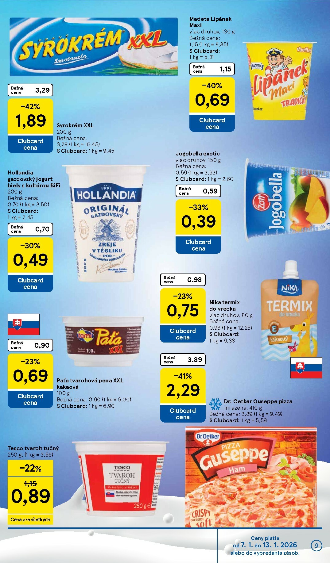 tesco - Leták Tesco supermarket platný od 07.01. do 13.01. - page: 9