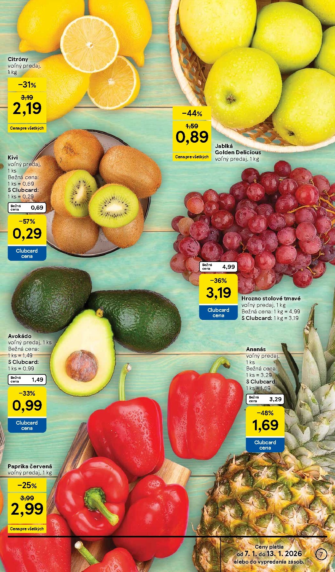 tesco - Leták Tesco supermarket platný od 07.01. do 13.01. - page: 7