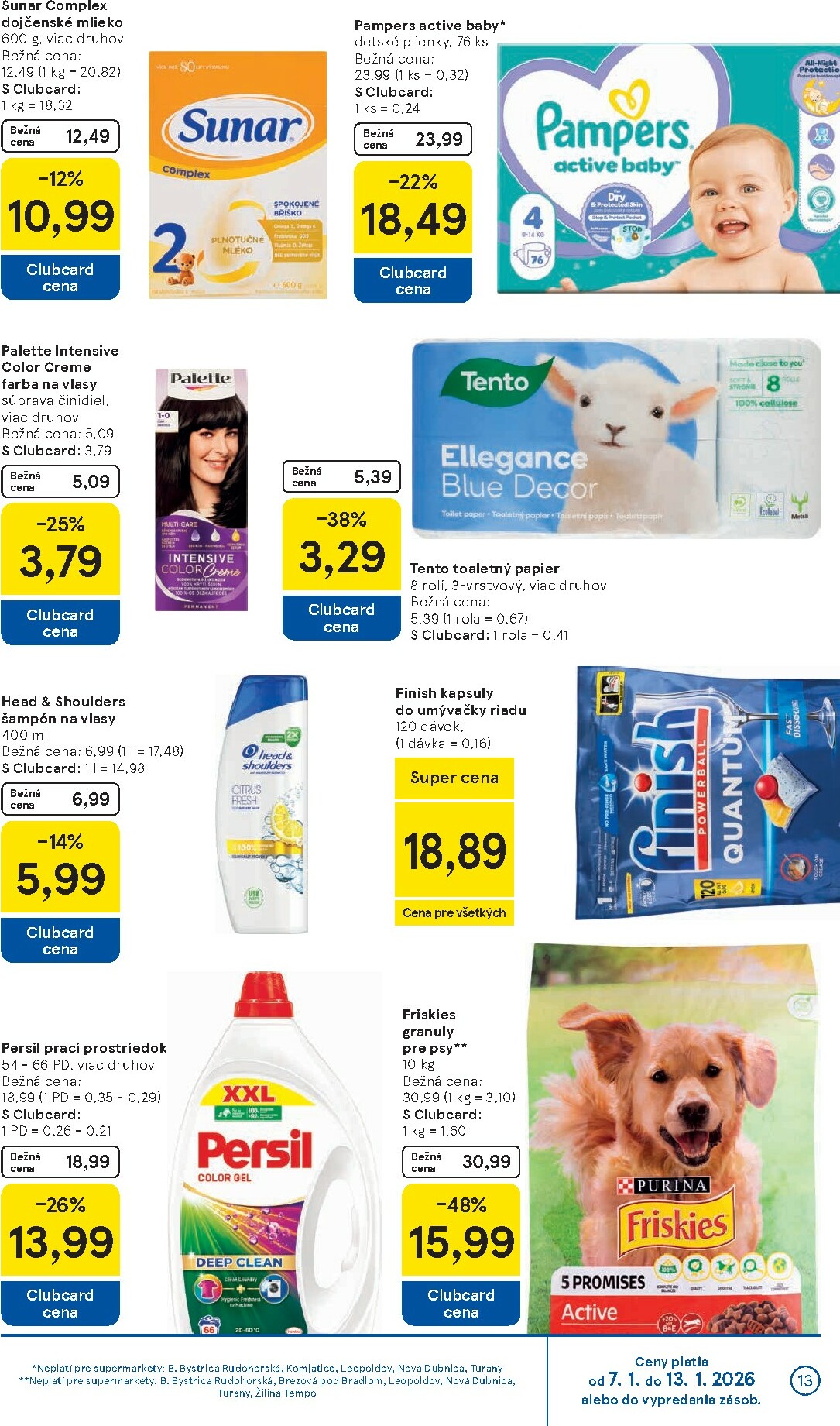 tesco - Leták Tesco supermarket platný od 07.01. do 13.01. - page: 13