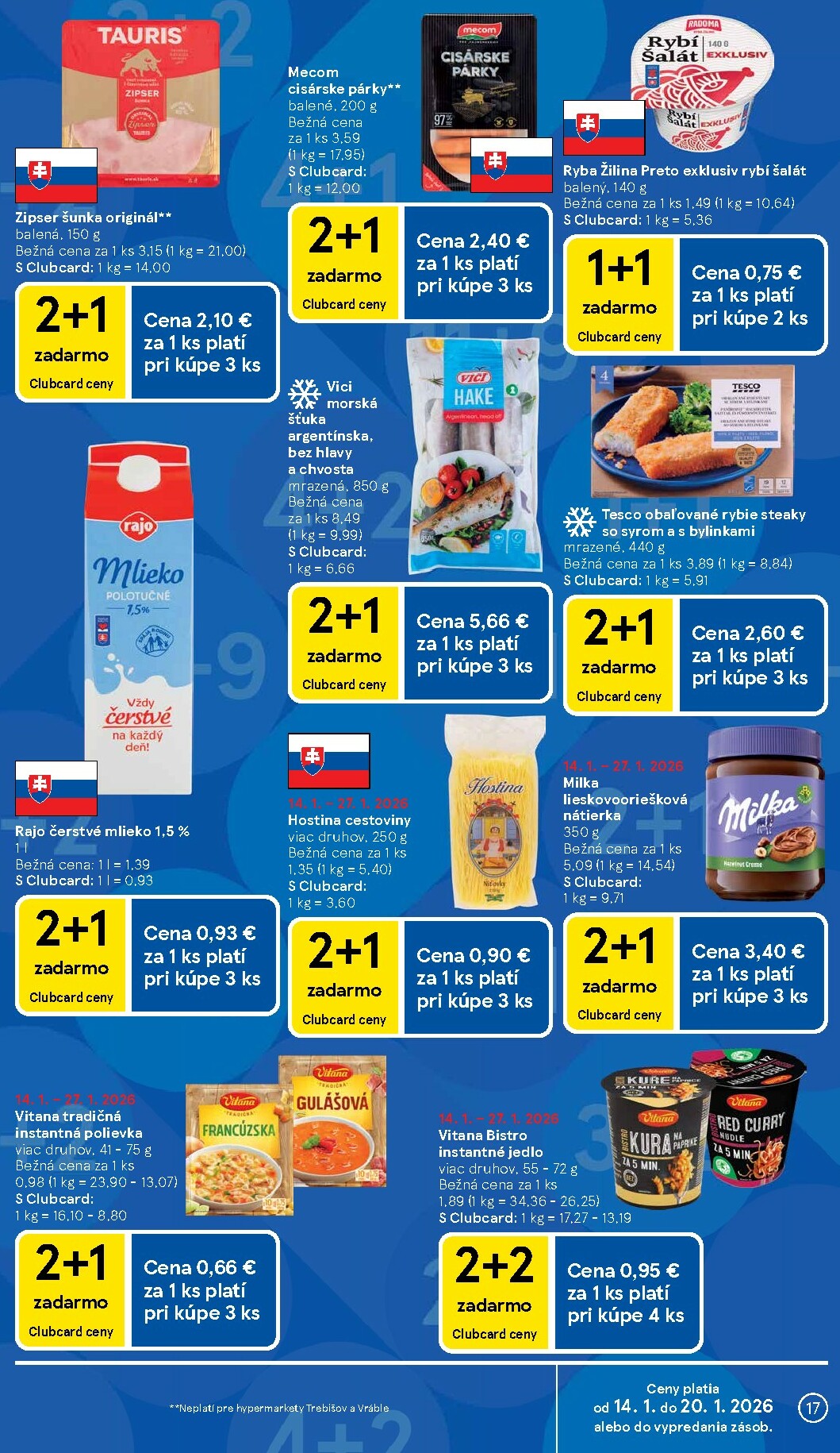 tesco - Leták Tesco platný od 14.01. do 20.01. - page: 17