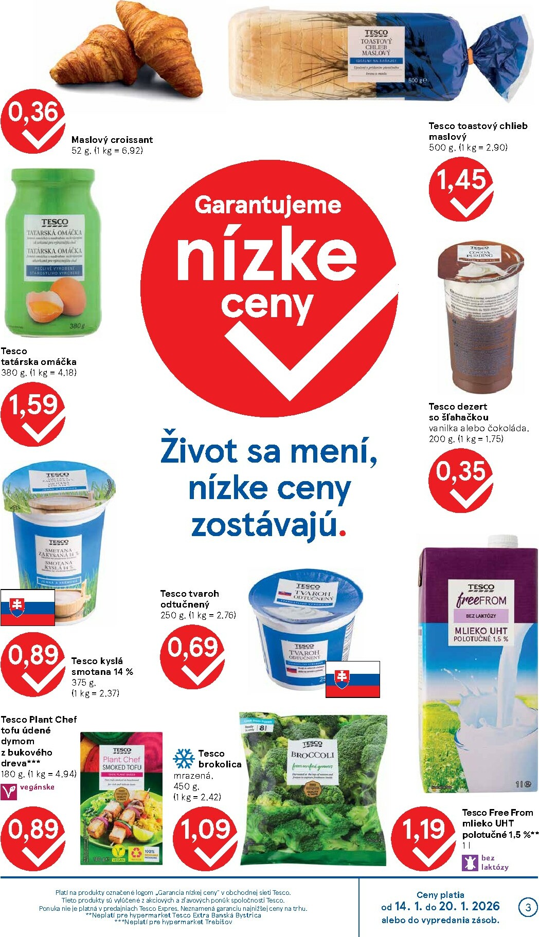 tesco - Leták Tesco platný od 14.01. do 20.01. - page: 3