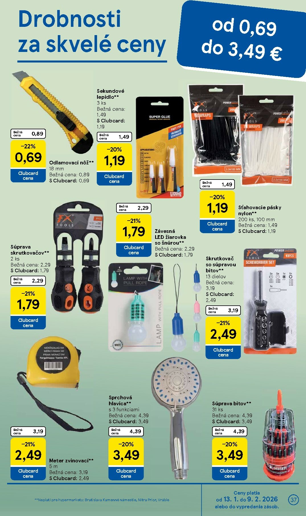 tesco - Leták Tesco platný od 14.01. do 20.01. - page: 37