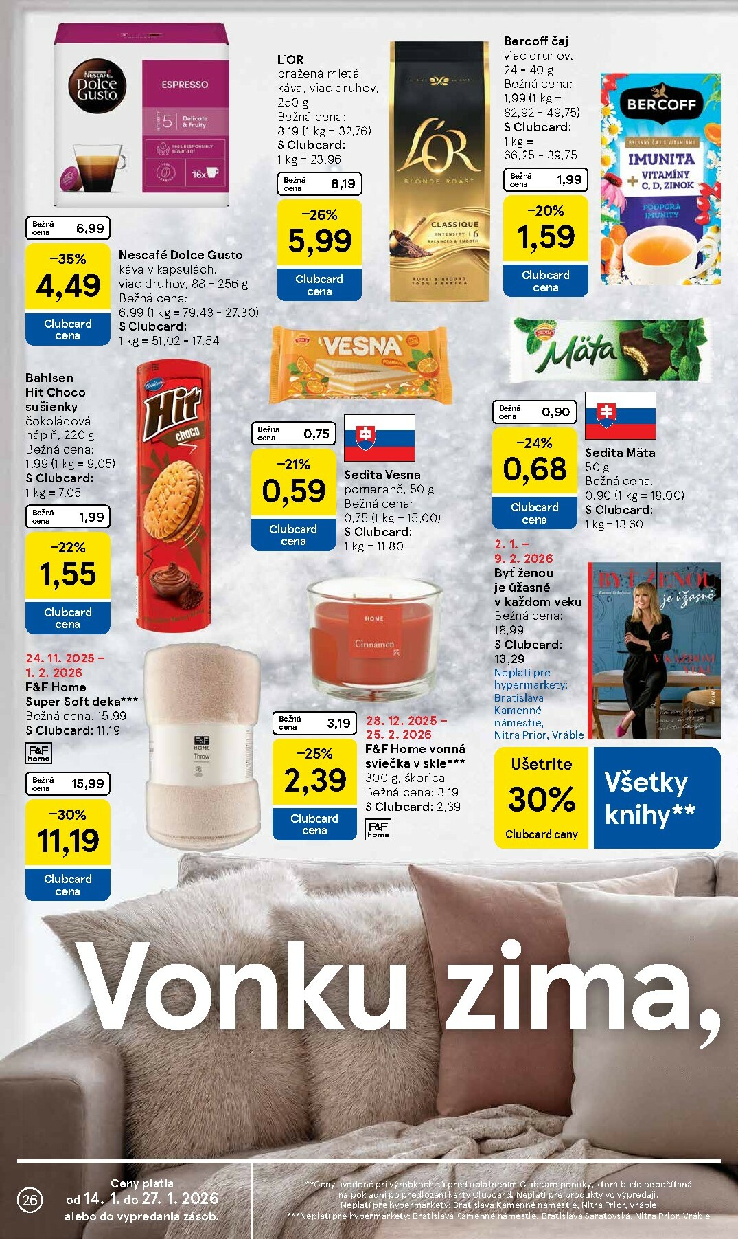 tesco - Leták Tesco platný od 14.01. do 20.01. - page: 26