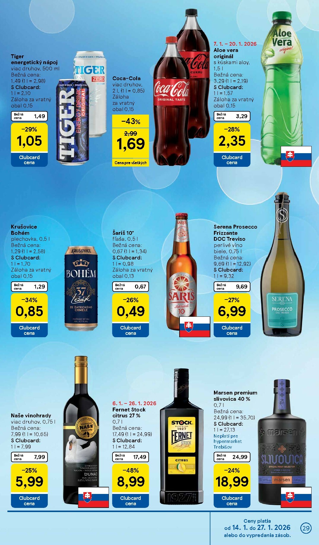 tesco - Leták Tesco platný od 14.01. do 20.01. - page: 29