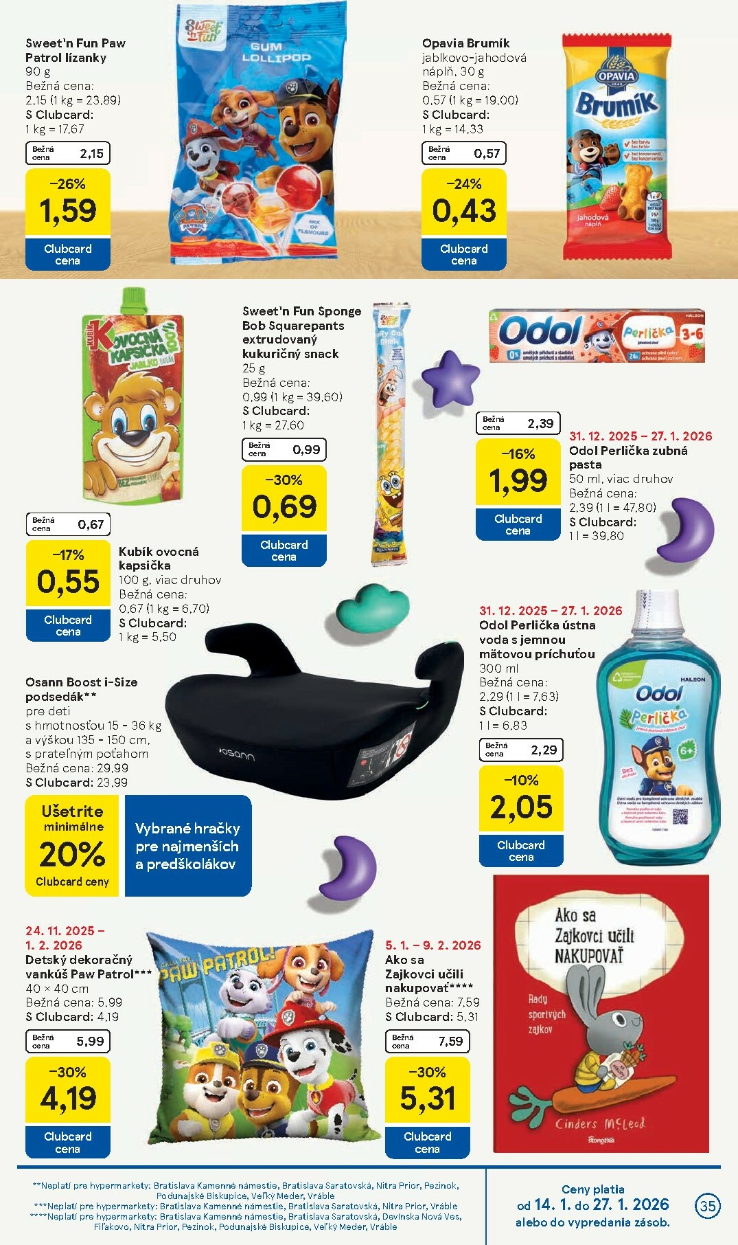 tesco - Leták Tesco platný od 14.01. do 20.01. - page: 35