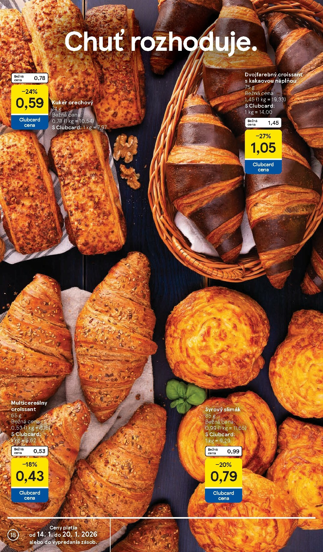 tesco - Leták Tesco supermarket platný od 14.01. do 20.01. - page: 18