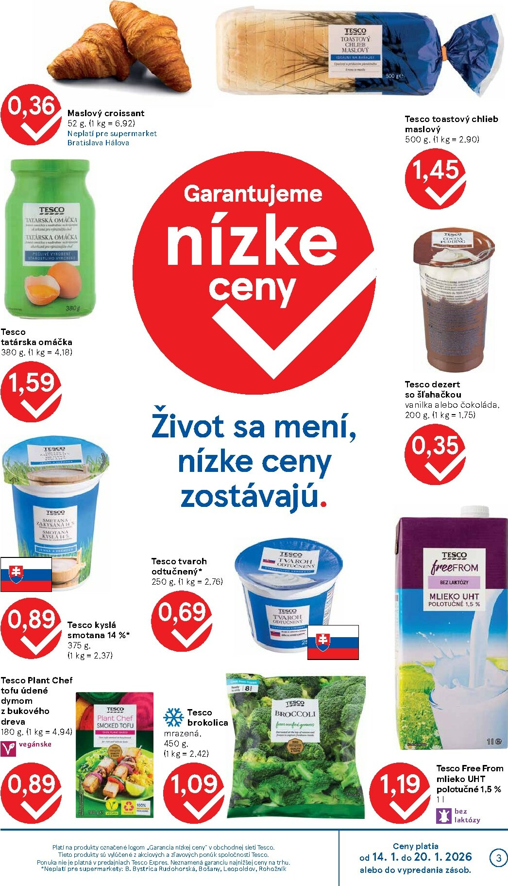 tesco - Leták Tesco supermarket platný od 14.01. do 20.01. - page: 3