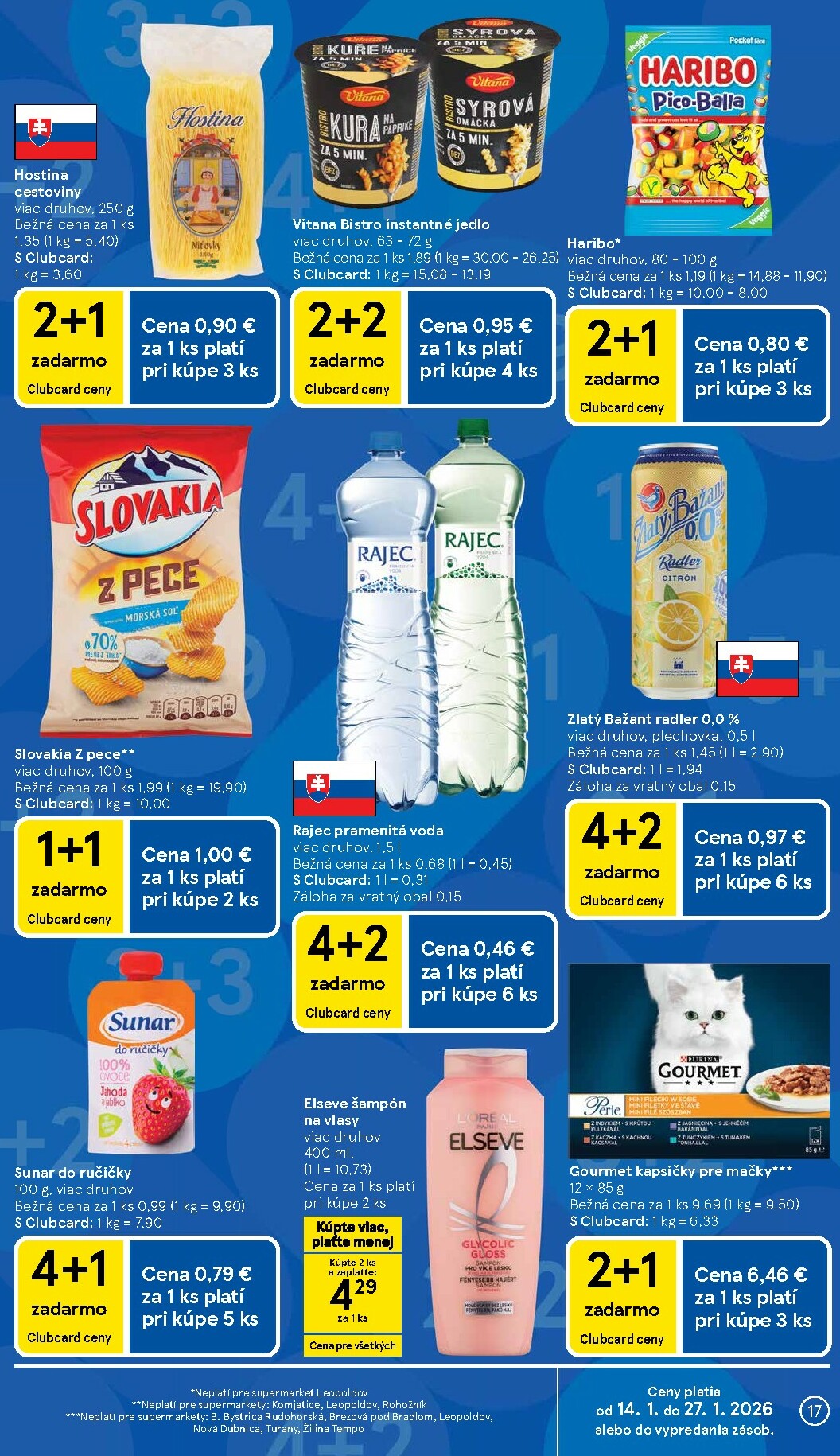 tesco - Leták Tesco supermarket platný od 14.01. do 20.01. - page: 17