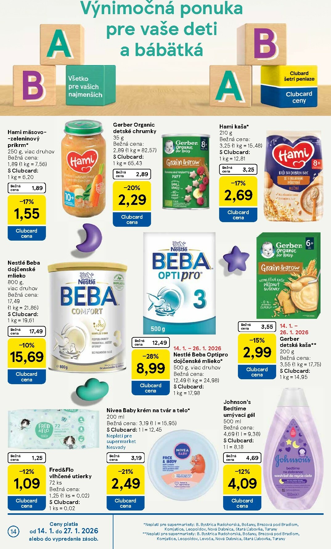 tesco - Leták Tesco supermarket platný od 14.01. do 20.01. - page: 14
