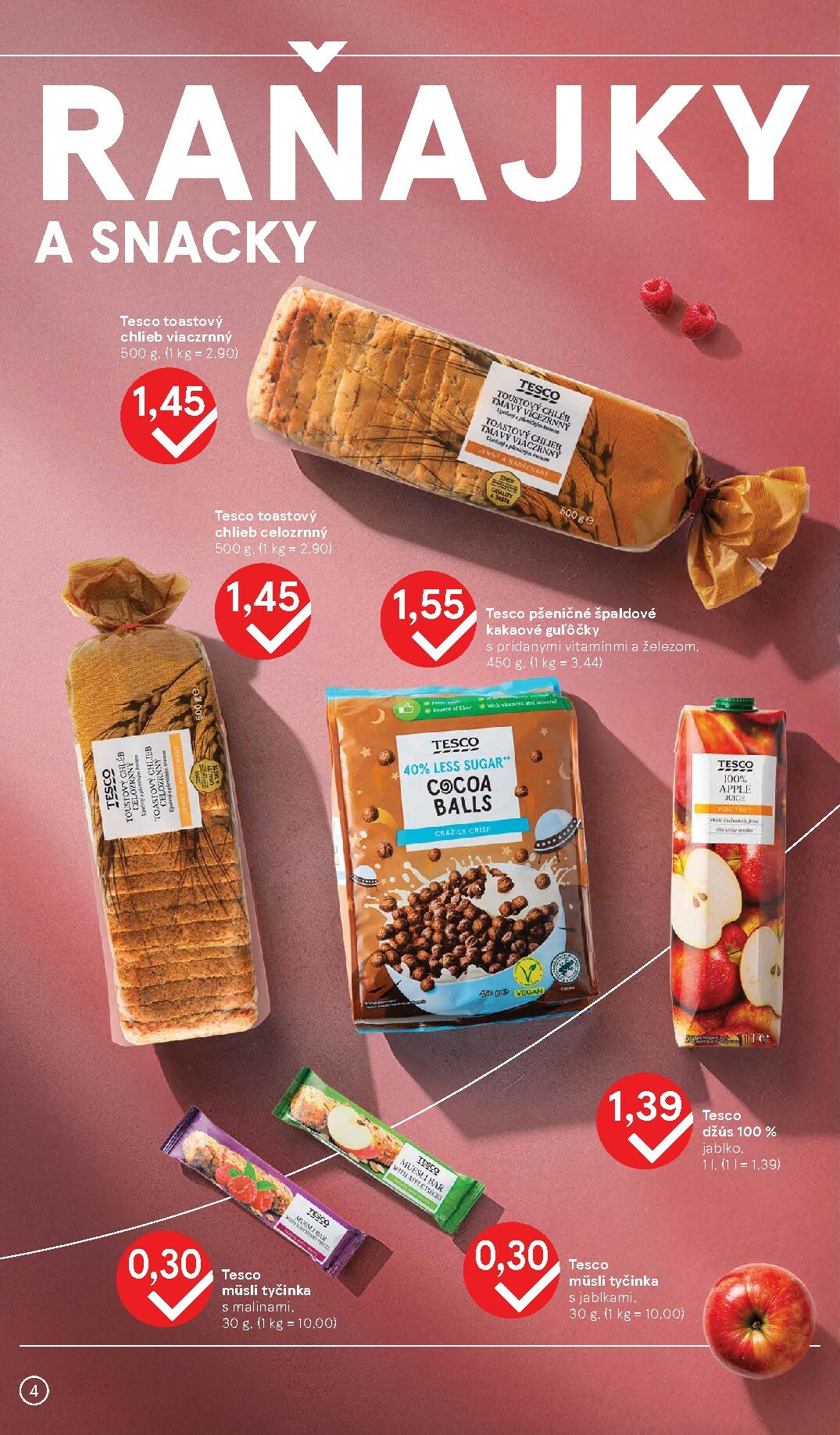 tesco - Leták Tesco - Tesco produkty platný od 07.01. do 03.02. - page: 4