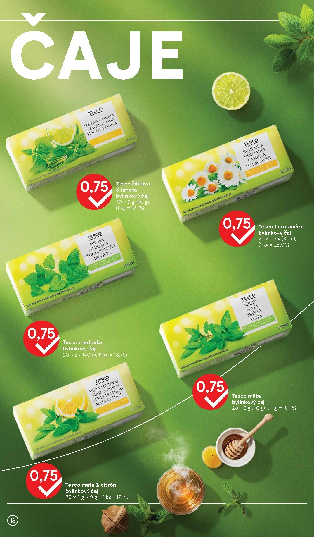 tesco - Leták Tesco - Tesco produkty platný od 07.01. do 03.02. - page: 18