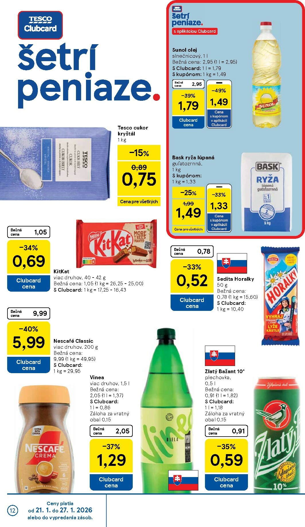 tesco - Leták Tesco platný od 21.01. do 27.01. - page: 12