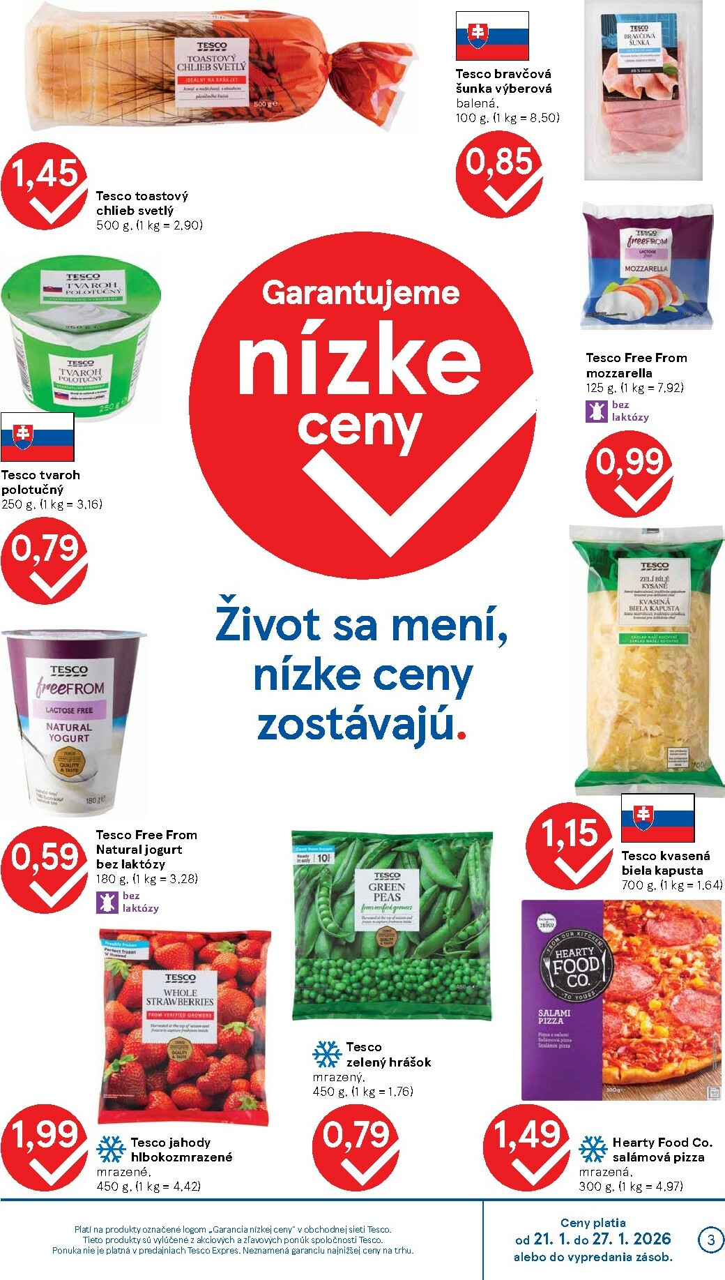 tesco - Leták Tesco platný od 21.01. do 27.01. - page: 3