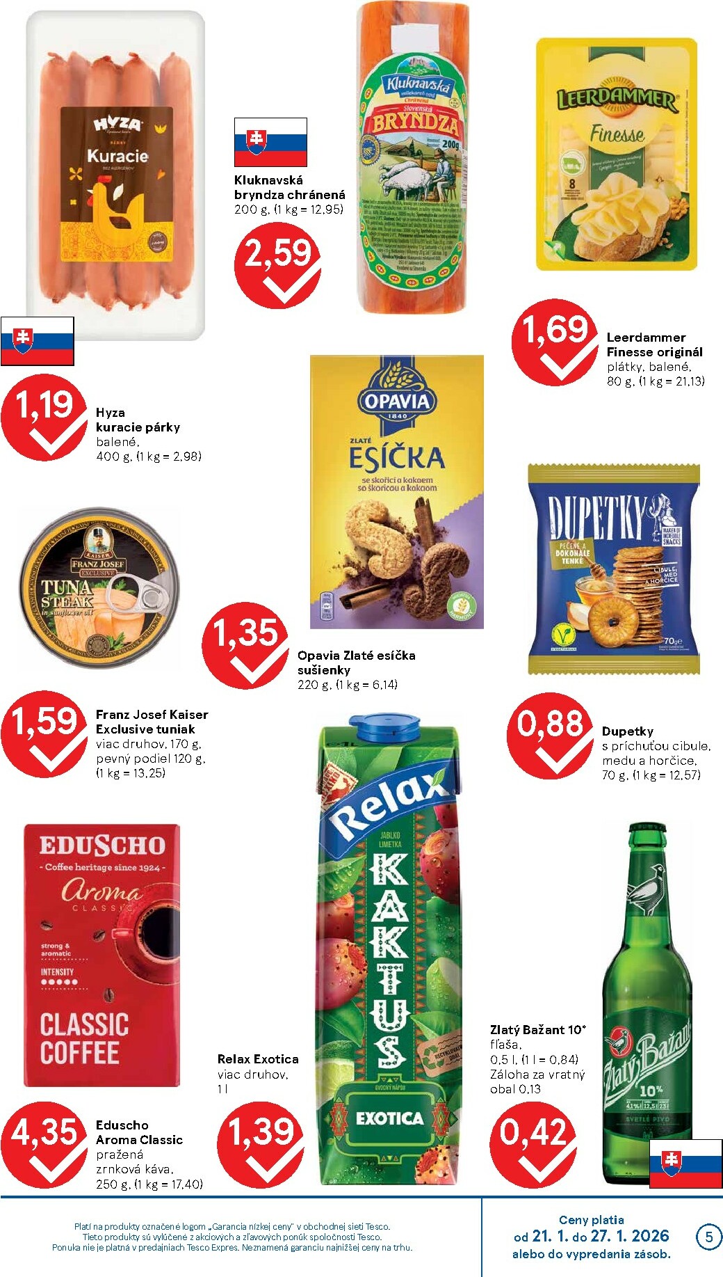 tesco - Leták Tesco platný od 21.01. do 27.01. - page: 5