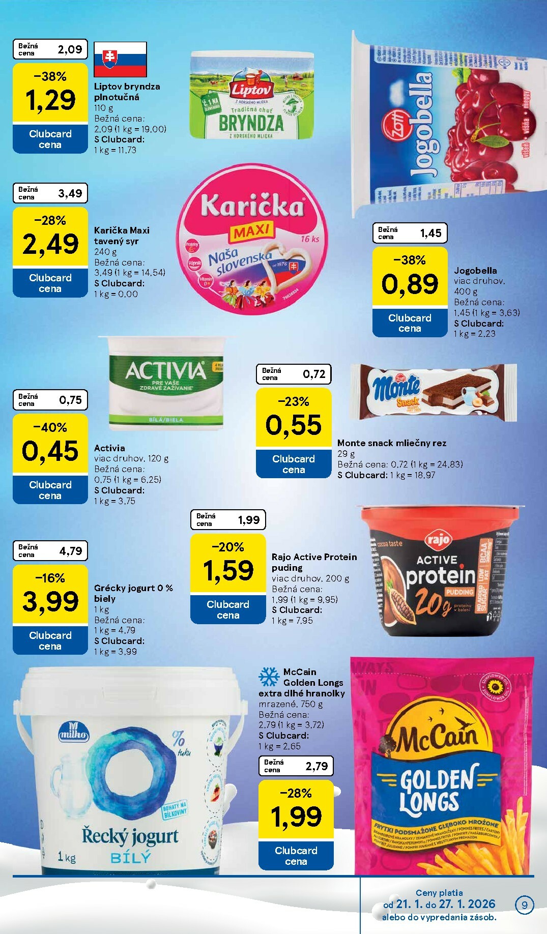 tesco - Leták Tesco supermarket platný od 21.01. do 27.01. - page: 9