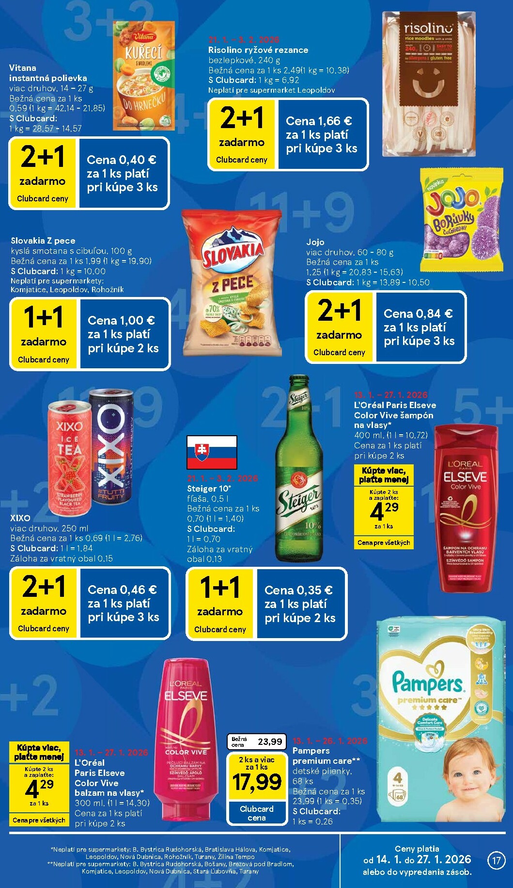 tesco - Leták Tesco supermarket platný od 21.01. do 27.01. - page: 17