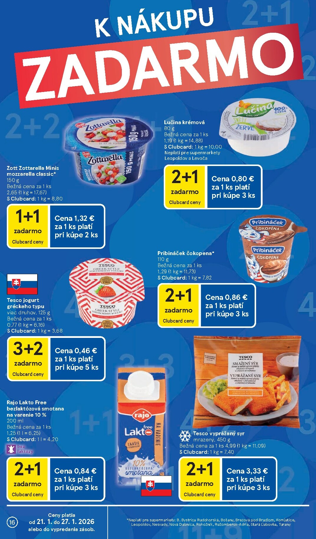 tesco - Leták Tesco supermarket platný od 21.01. do 27.01. - page: 16