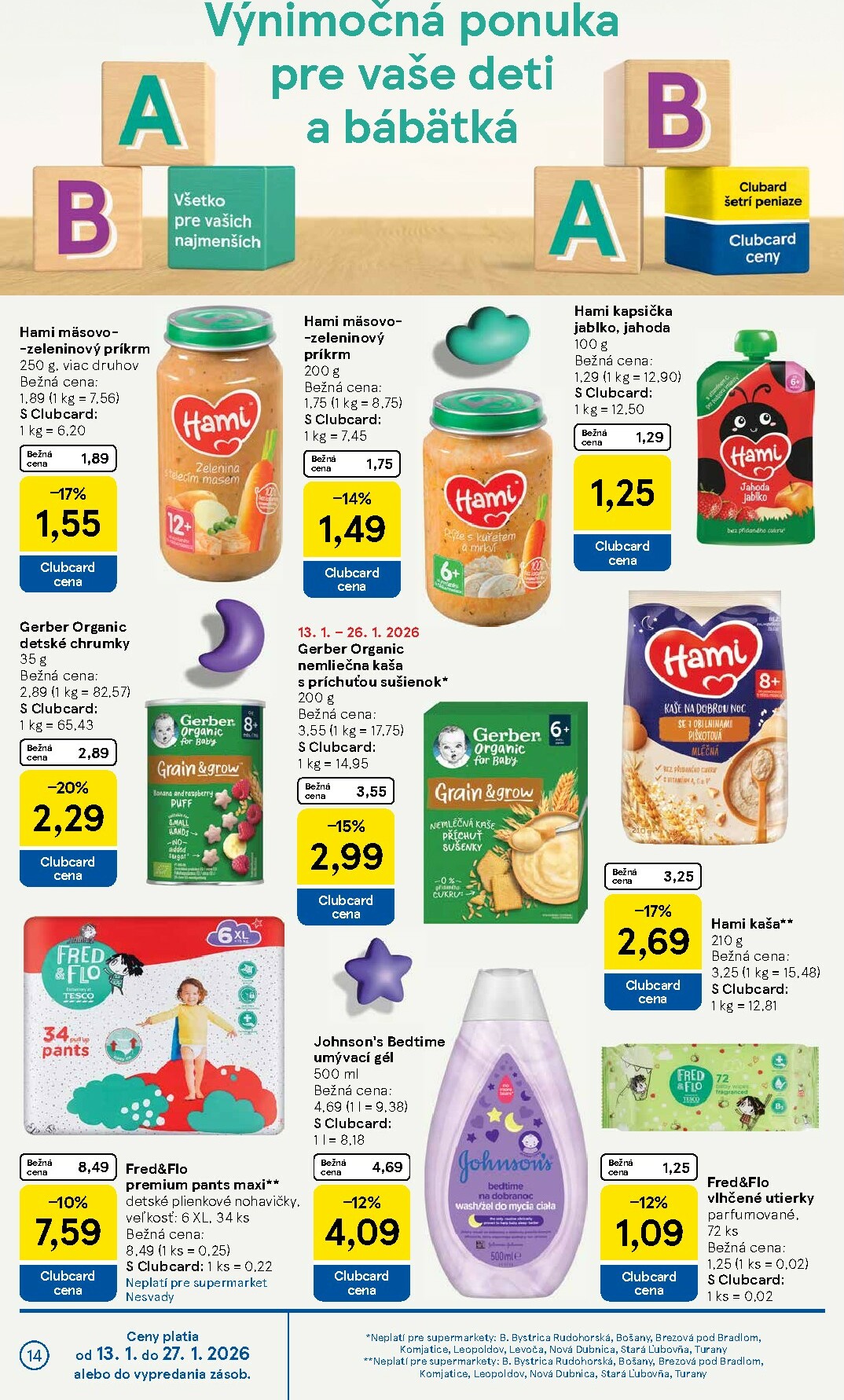 tesco - Leták Tesco supermarket platný od 21.01. do 27.01. - page: 14