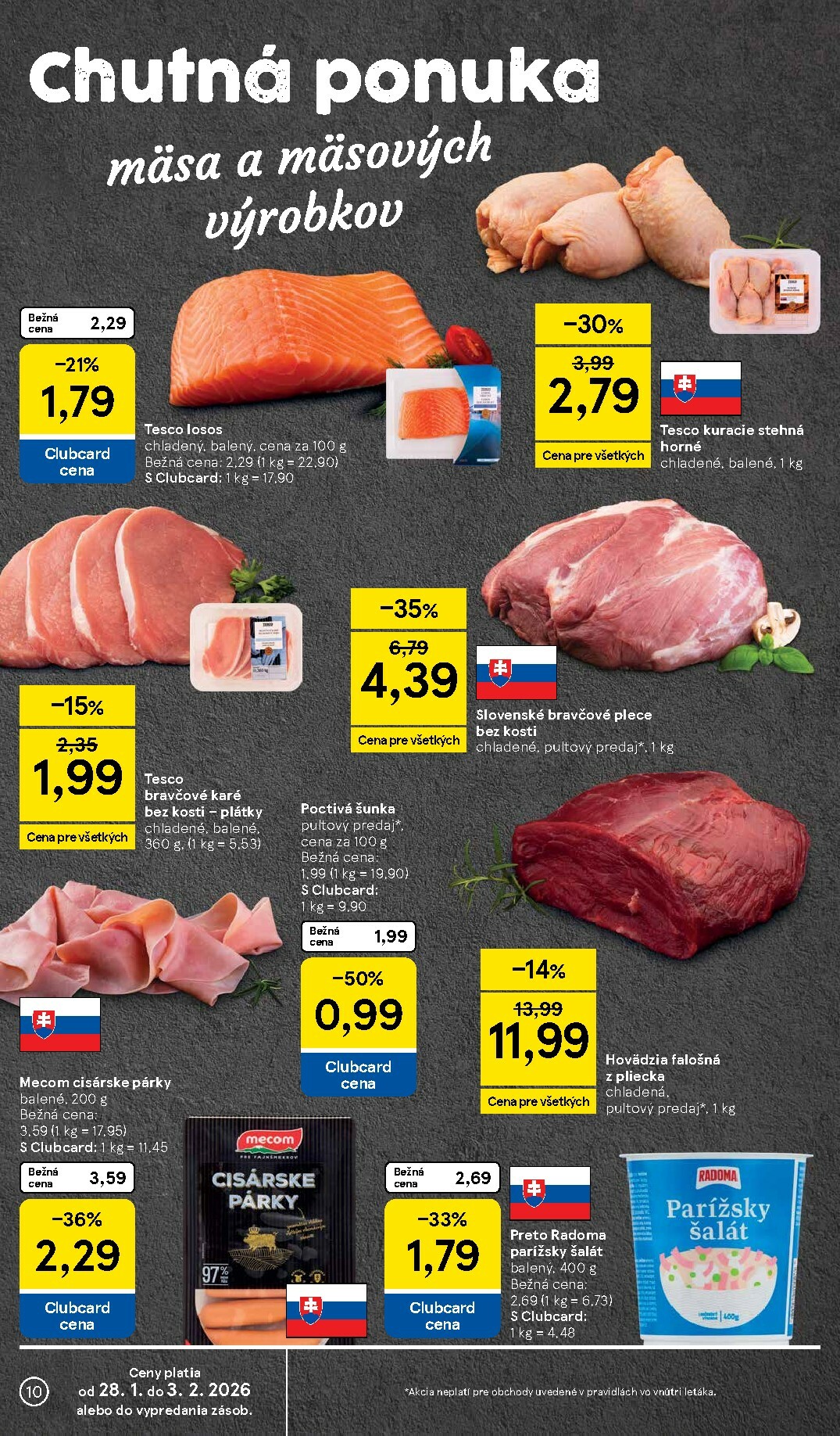 tesco - Leták Tesco platný od 28.01. do 03.02. - page: 10