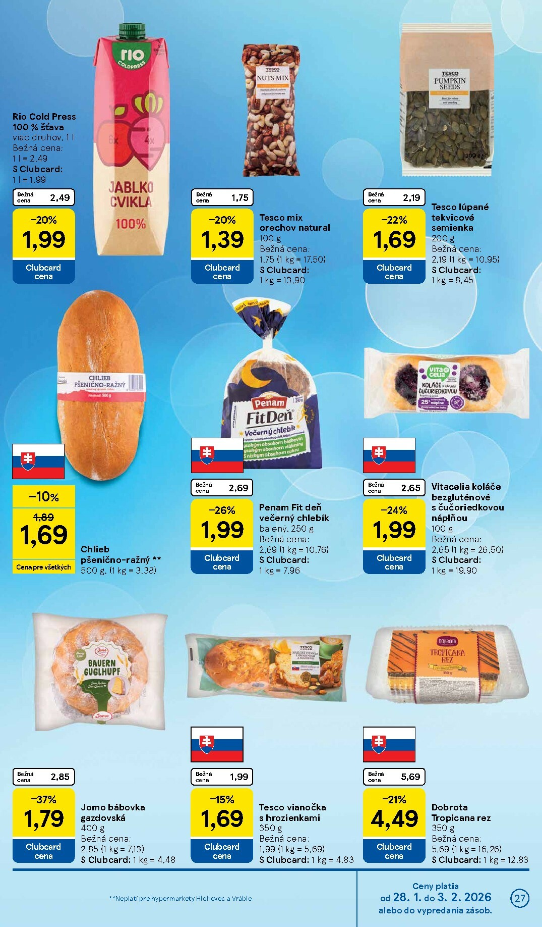 tesco - Leták Tesco platný od 28.01. do 03.02. - page: 27