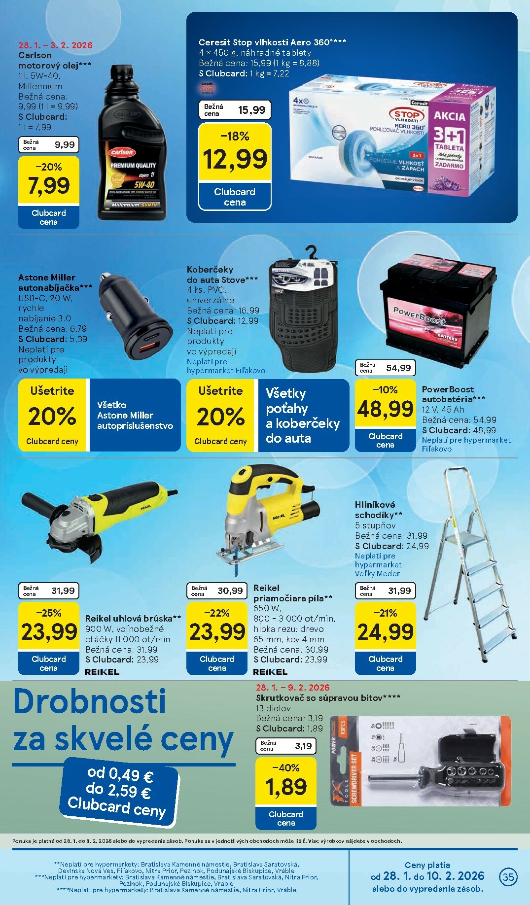 tesco - Leták Tesco platný od 28.01. do 03.02. - page: 35