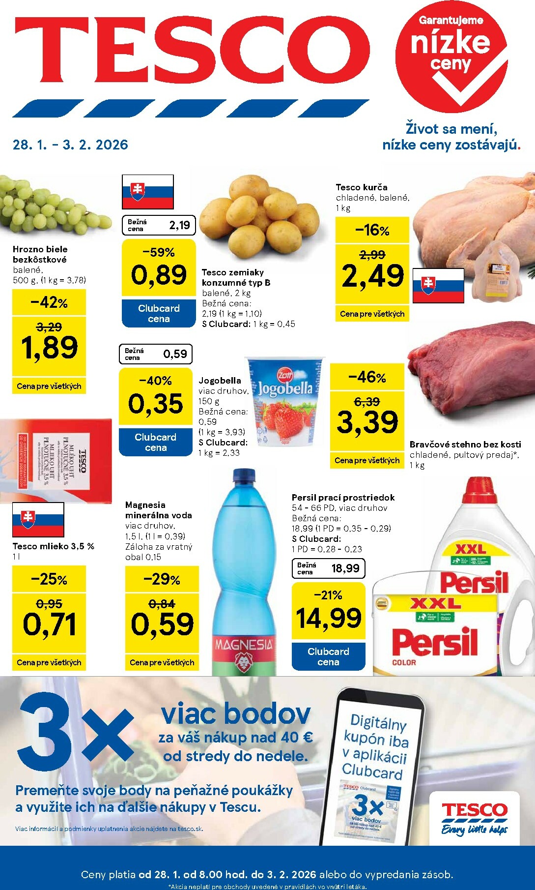 tesco - Leták Tesco platný od 28.01. do 03.02.