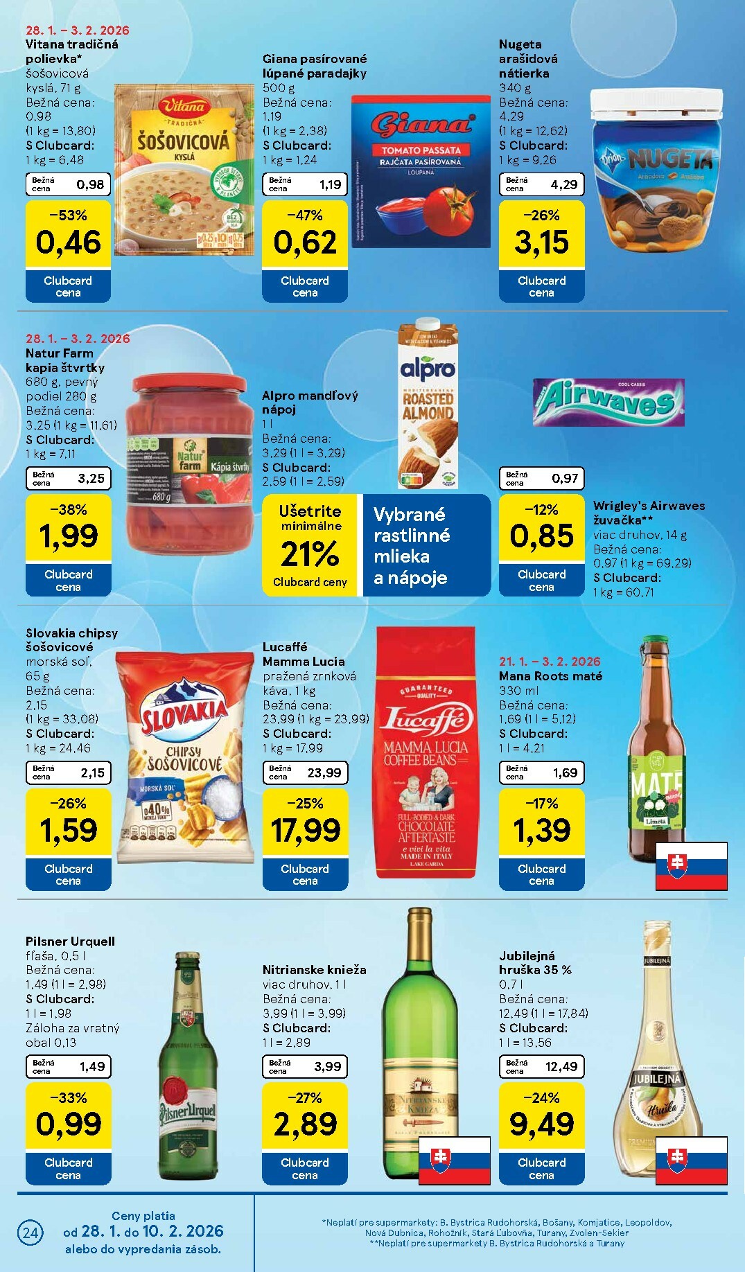 tesco - Leták Tesco supermarket platný od 28.01. do 03.02. - page: 24